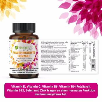 Preview: Abwehrkräfteformel, 60 Kapseln